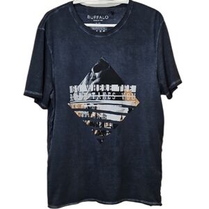 🔴SALE Buffalo David Bitton Mens Short Sleeve Tee, Size XL